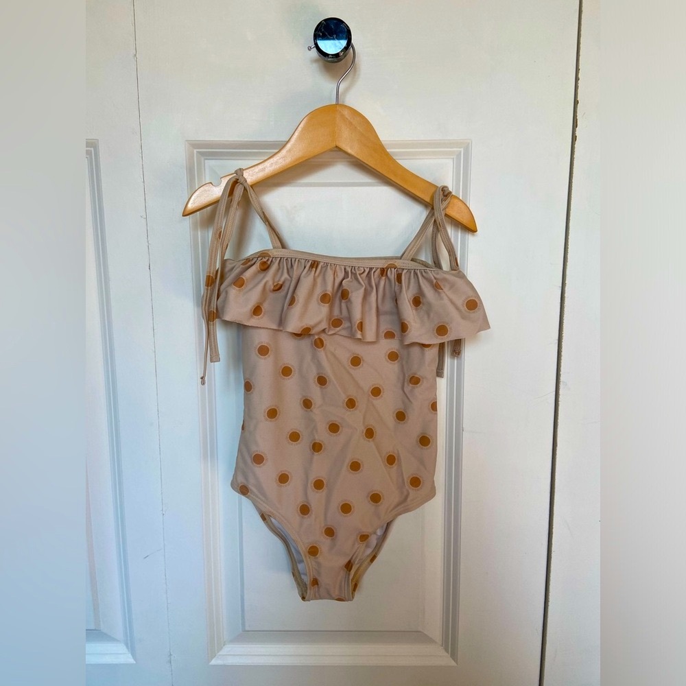 Rylee + Cru Toddler Girls Sun Print Ruffled One Piece Swimsuit